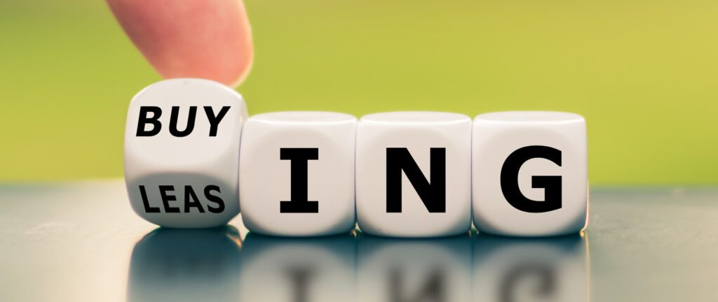 Deciding between buying and leasing a van for business