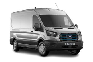 e-transit front view