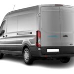 e-transit rear view