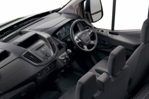 Cabin of the crew Transit dropside