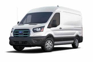 Ford Transit electric front view