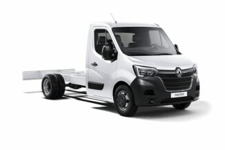 Image of a Renault Master chassis cab available for conversions