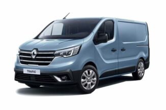 Renault Trafic van front view