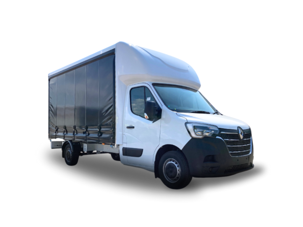 Renault Master curtain side Luton van featured image