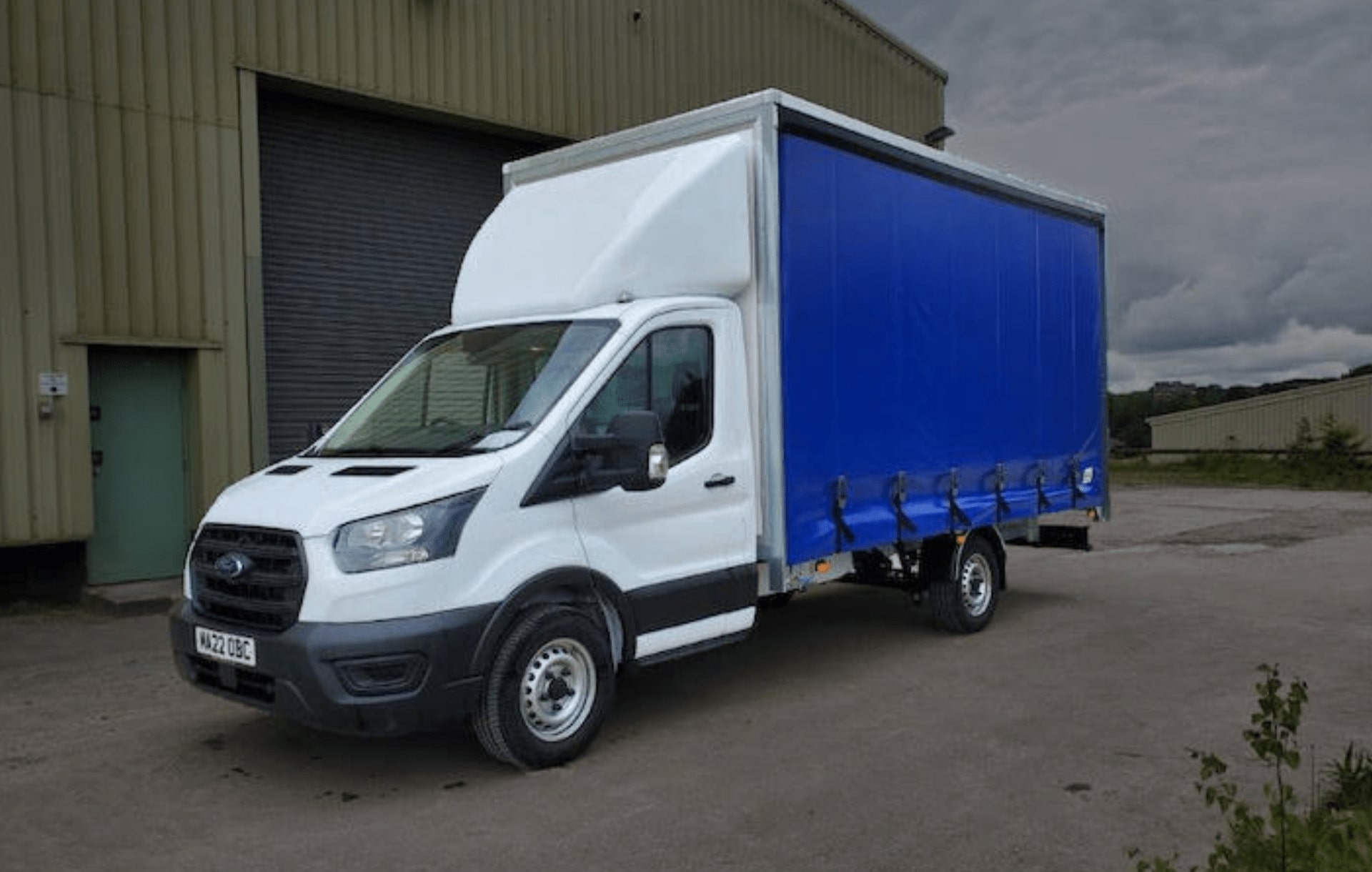 Ford Transit curtain side van conversion