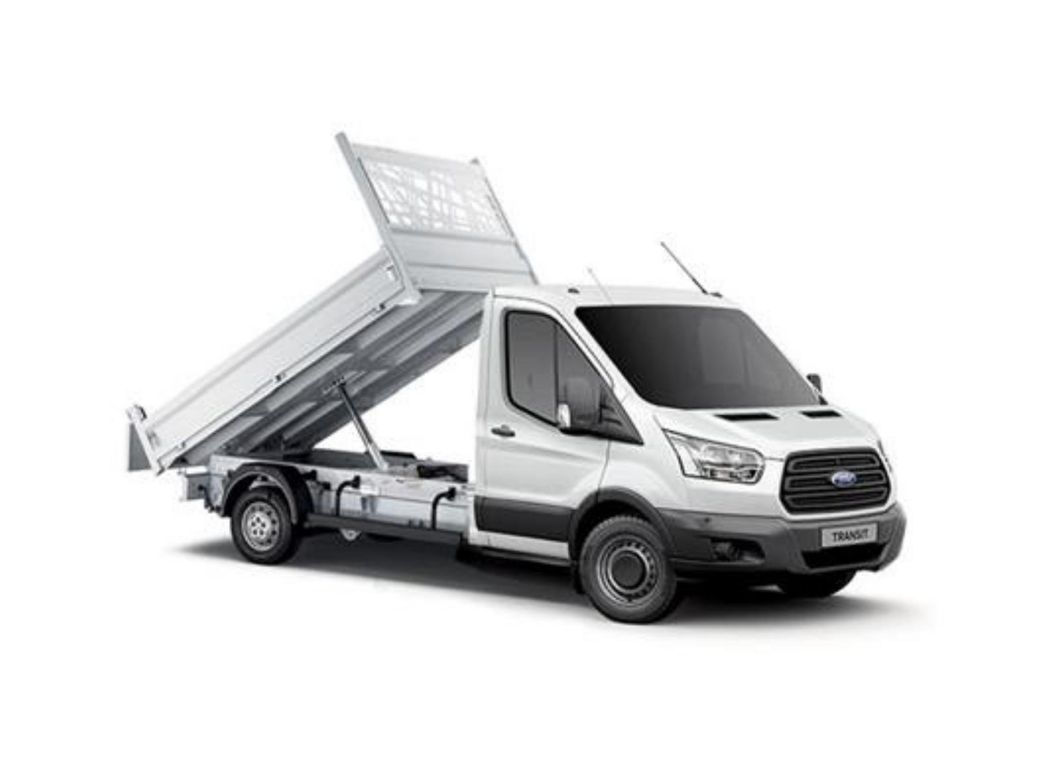 Image of the Ford Transit tipper van