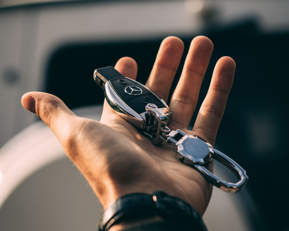 Mercedes vehicle keys