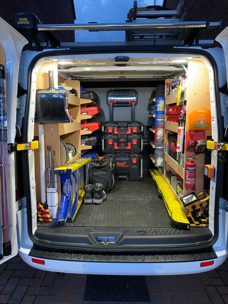 Transporter discount van racking