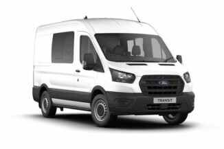 Ford Transit double cab front view