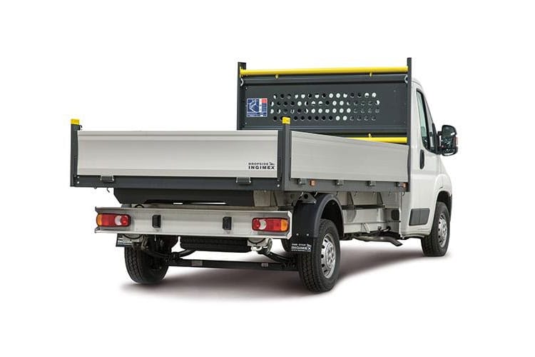 Peugeot Boxer dropside van lease image