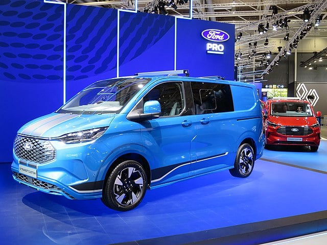 New Ford Transit Custom electric