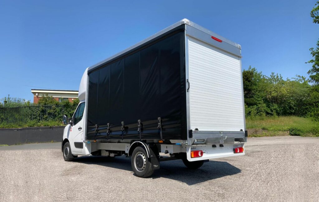Curtainsider van conversion