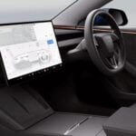 Cabin view - Tesla Model 3