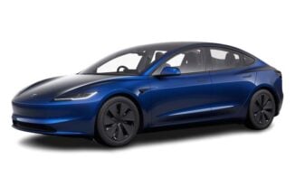 Tesla MODEL 3 SAL LONG RANGE AU AWD Front View - Tesla Model 3
