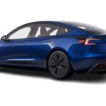Rear view - Tesla Model 3