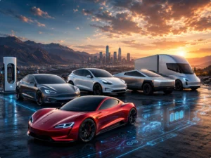 Tesla Vehicle Range