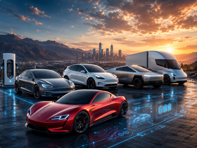 Tesla Vehicle Range