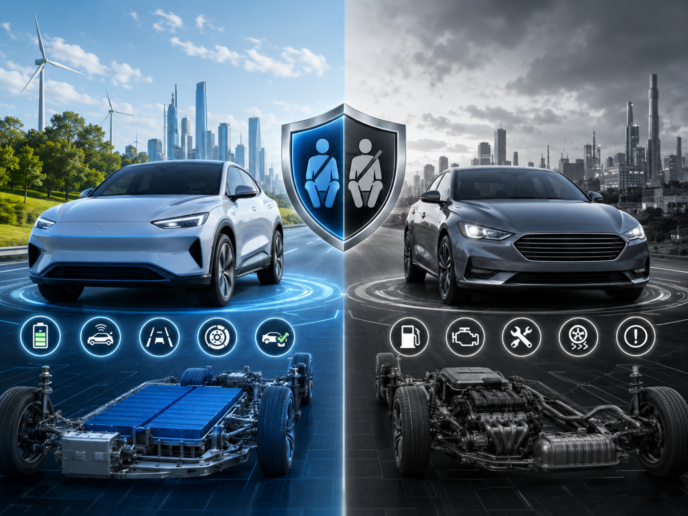 PETROL VS EV CAR