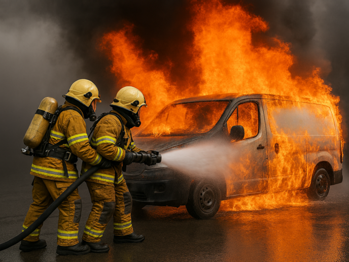 VAN FIRE