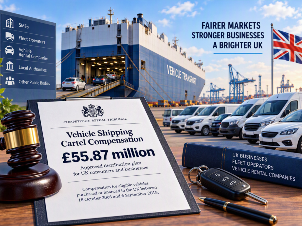 Vehicle Shipping Cartel Compensation