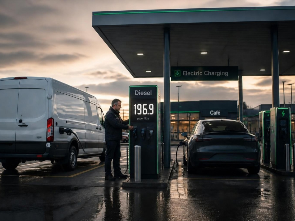 UK Van Drivers Face Further Fuel Price Pressure