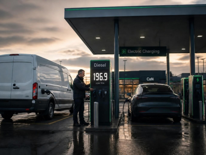 UK Van Drivers Face Further Fuel Price Pressure