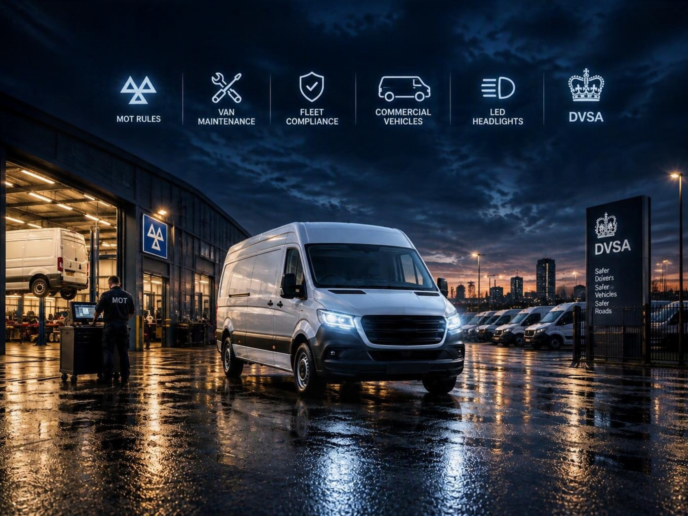New MOT Rules For Vans: What Fleet Operators Need To Know About LED Headlights