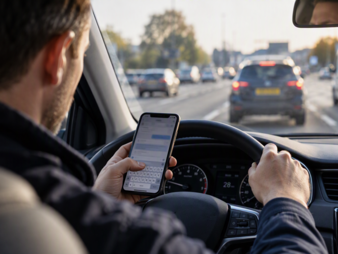 Two-Thirds Of UK Drivers Back Tougher Penalties For Using Phones Behind The Wheel